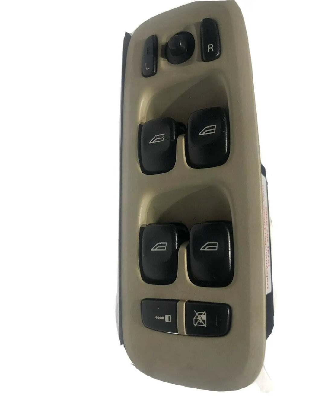 Volvo XC90 XC70 S60 driver door master mirror window lock switch 04 30658146 TAN by Volvo