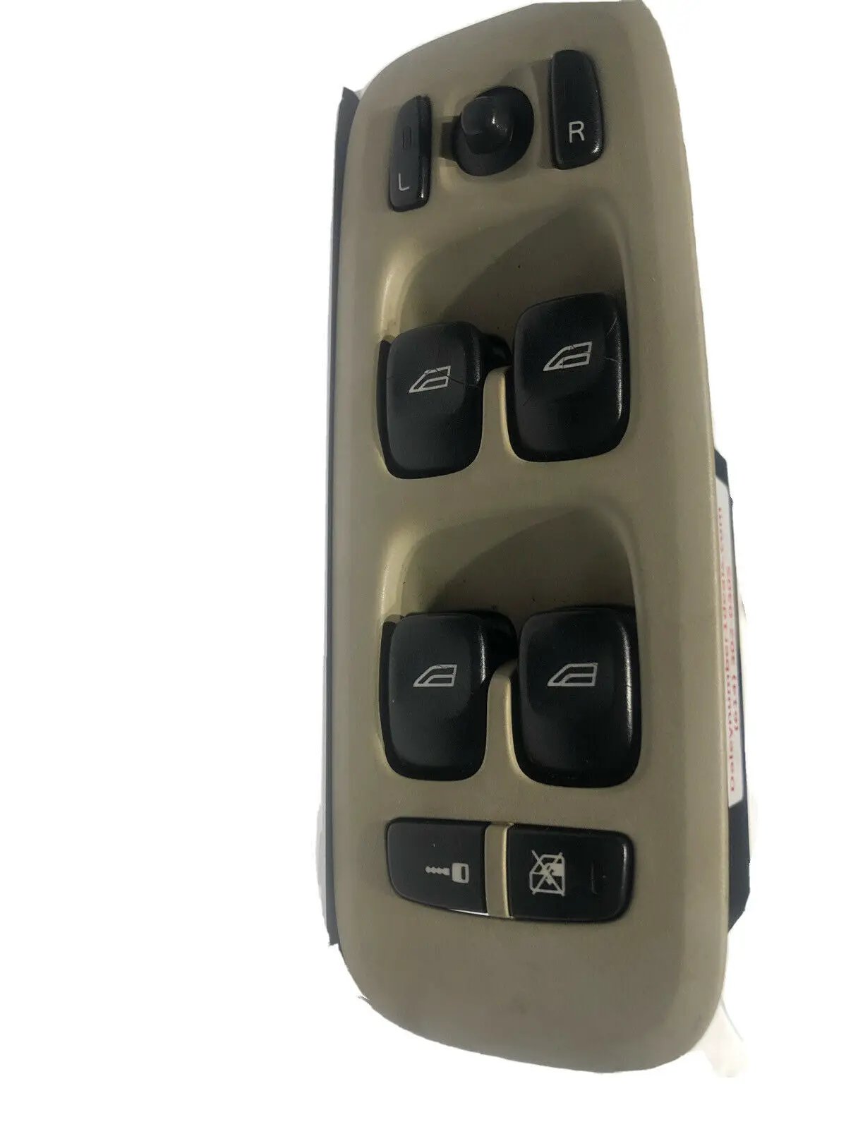 Volvo XC90 XC70 S60 driver door master mirror window lock switch 04 30658146 TAN by Volvo