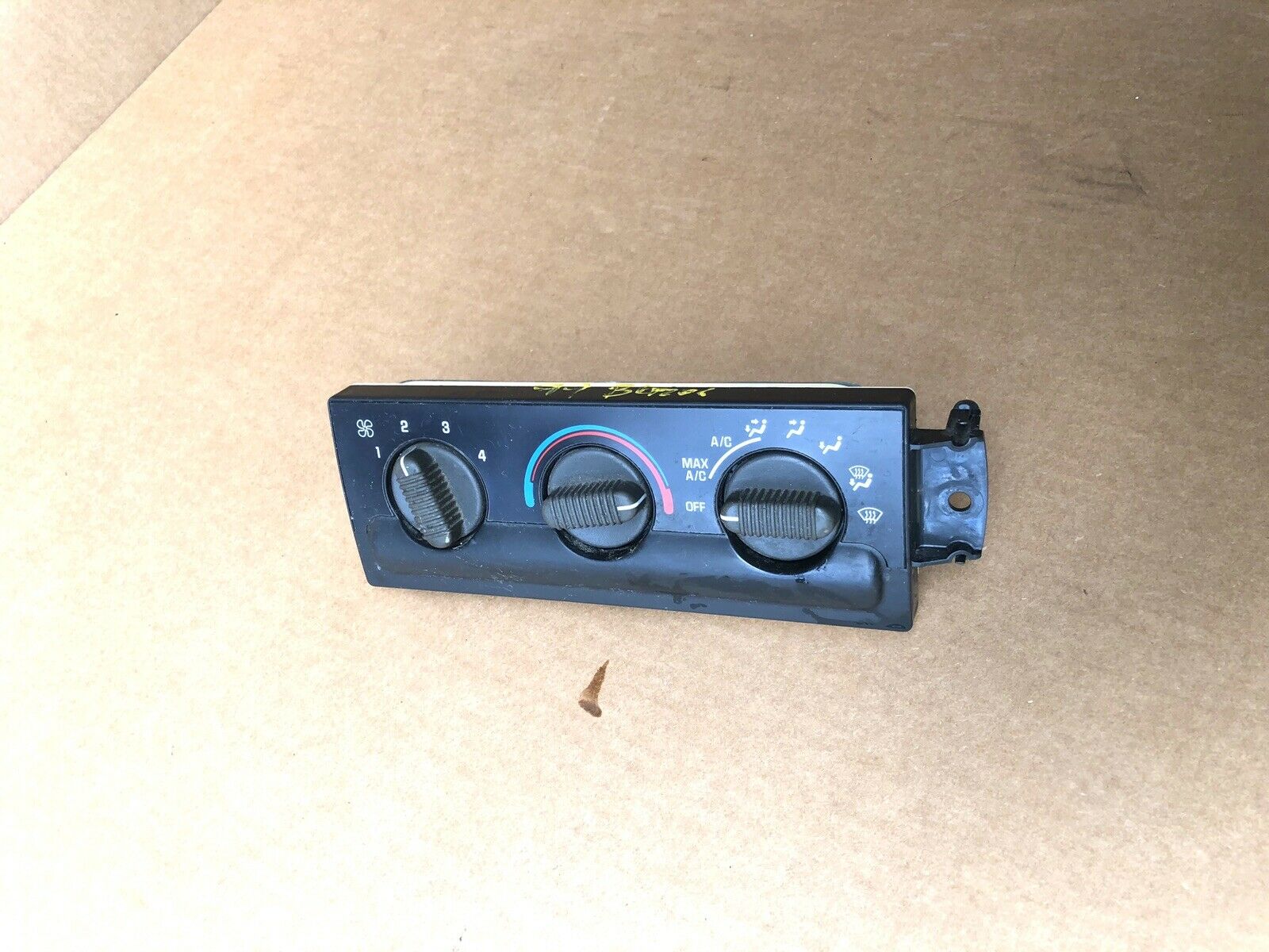 Chevy GMC manual climate control AC HEAT 98-05 S10 Blazer Jimmy 16250535 OEM