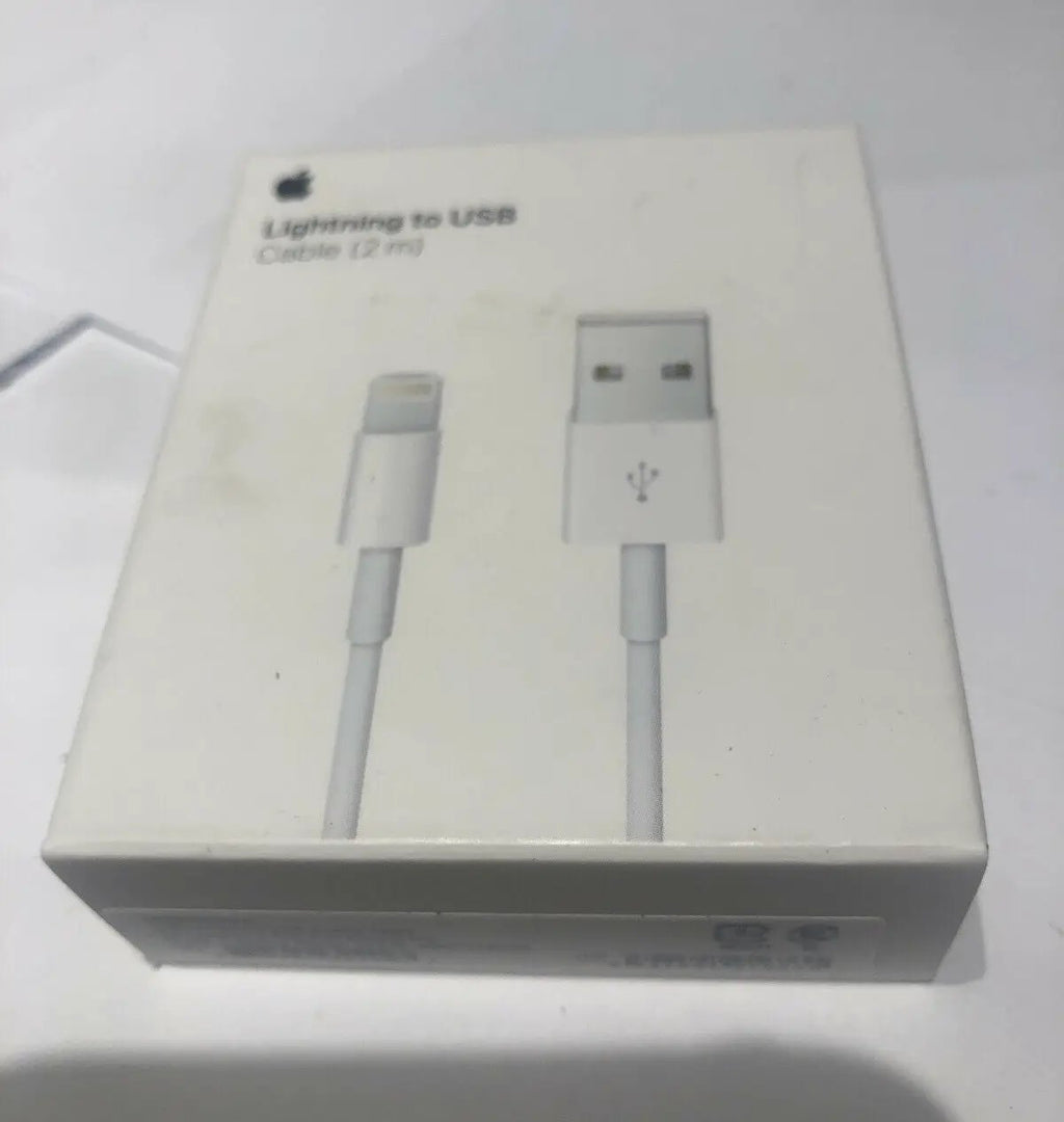 New Original Apple iPhone Lightning Cable 2m 6ft USB Charging Cord Authentic OEM by Apple
