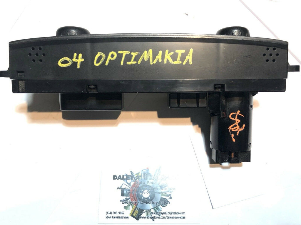 03 04 05 06 KIA OPTIMA CLIMATE CONTROL PANEL TEMP UNIT A/C HEATER OEM CC4013