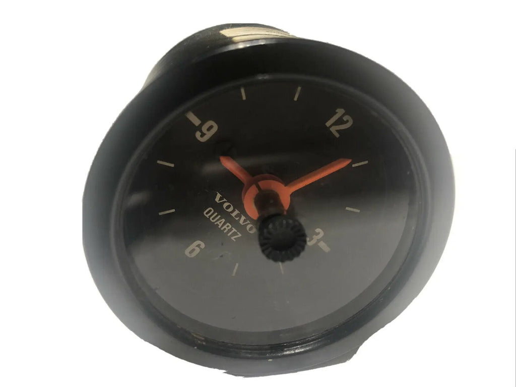 81-93 VOLVO 240 244 OEM QUARTZ Clock with Trim-WORKS by Volvo