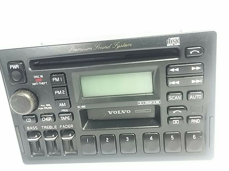 95-97 Volvo 960 850 R factory CD cassette player radio stereo 3533713, code:5316