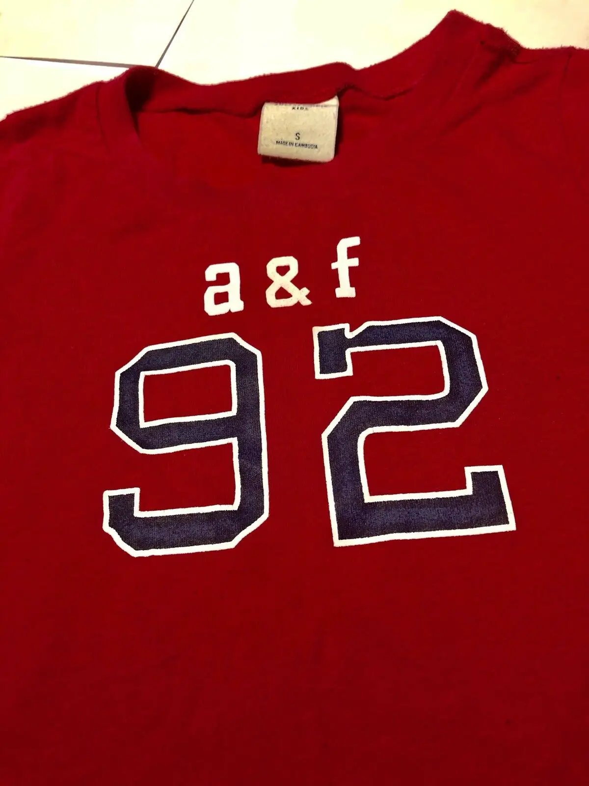 Abercrombie And Fitch Pink Youth T Shirt by Abercrombie & Fitch