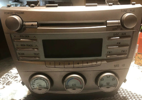 07 08 09 TOYOTA CAMRY RADIO w/ CD PLAYER & AC CLIMATE CONTROL OEM by DALEY1DEALS,LLC.