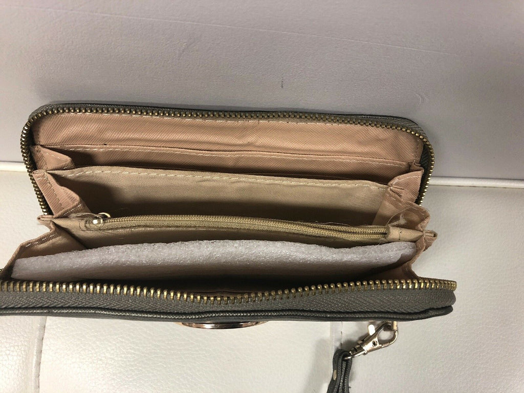 Silver Pewter Wristlet