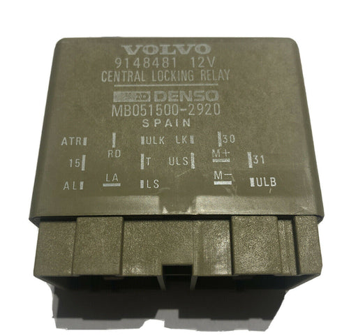 VOLVO CENTRAL LOCKING 12V D205 G206 2 STEP Door Trunk Fuel Lock RELAY 9148481