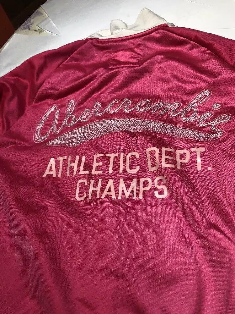 Girls Pink Jogger Abercrombie And Fitch Jacket Size Xl by Abercrombie & Fitch