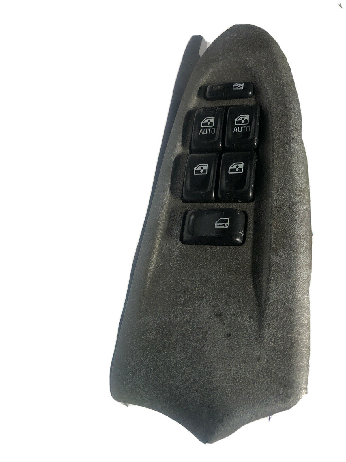02-05 Chevy Trailblazer Master Driver Window Switch Light Tan Bezel OEM