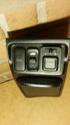 01-05 Honda Civic OEM cruise power mirror & sunroof switches w/ compartment gray