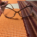 VTG Versace Gold Oversize Glasses Italy MOD. 2098 1233/13 63014 120. 3n by Versace
