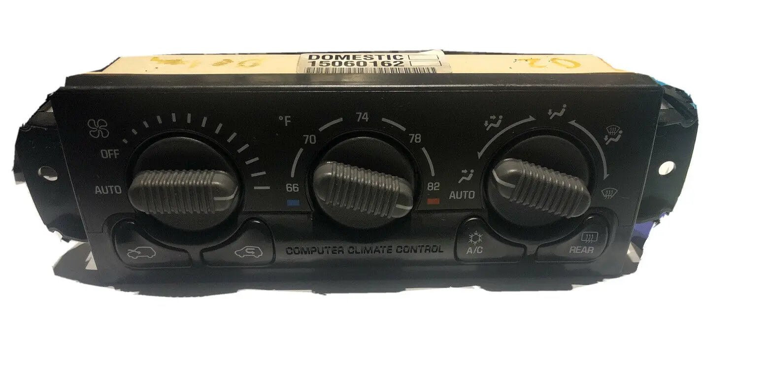 99-02 CHEVY 1500 SUBURBAN TAHOE AC HEAT CLIMATE TEMP CONTROL 15060162 15758149 by Chevrolet