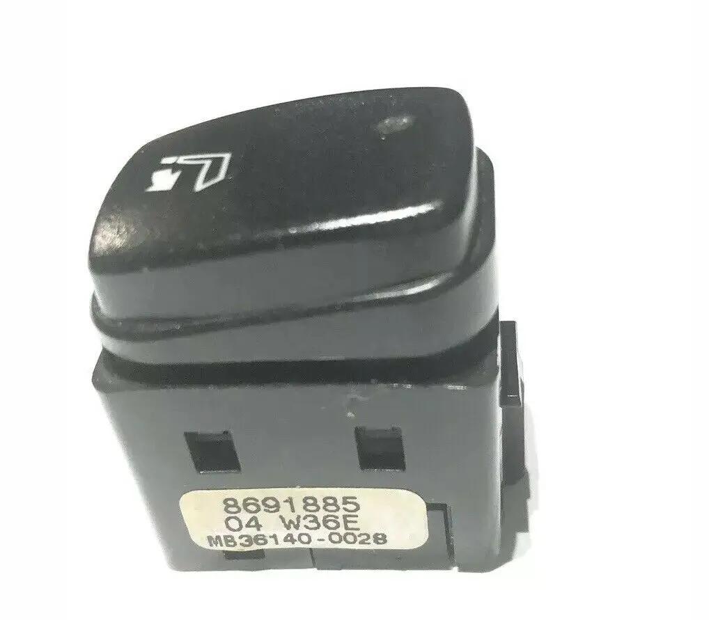 VOLVO SWITCH 8691885, 04 W36E MB36140-0028 BLACK SWITCH SEAT FORWARD OEM by Volvo