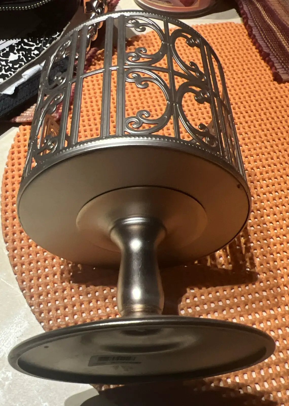 Bath & Body Works Timeless Gate 3 Wick Candle Holder/Pedestal by Bath & Body Works