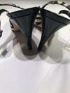 Kate Spade Zebra Print Black Bow Slingback Heels Size 10 M