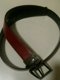 Mens brown Handcrafted leather belt size 34/35