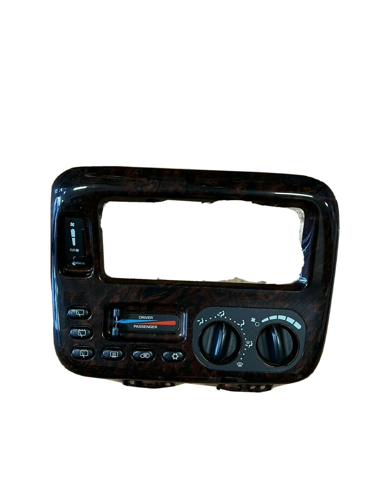 1996-2000 Dodge Caravan A/C Heater Control Radio Bezel Trim P/N: 04677966AB