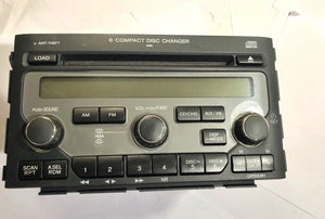 Honda Pilot Audio Receiver 2006 2007 2008 Oem 6 Disc Cd Dvd Satellite
