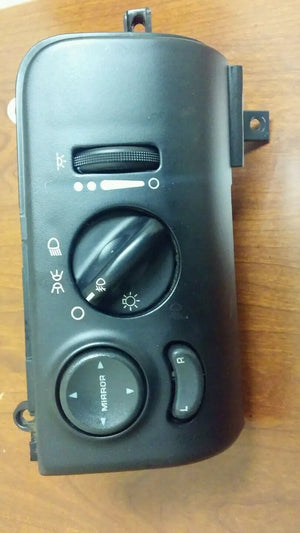 Dodge Caravan 1998 Headlight Mirror Switch Fog Black Housing