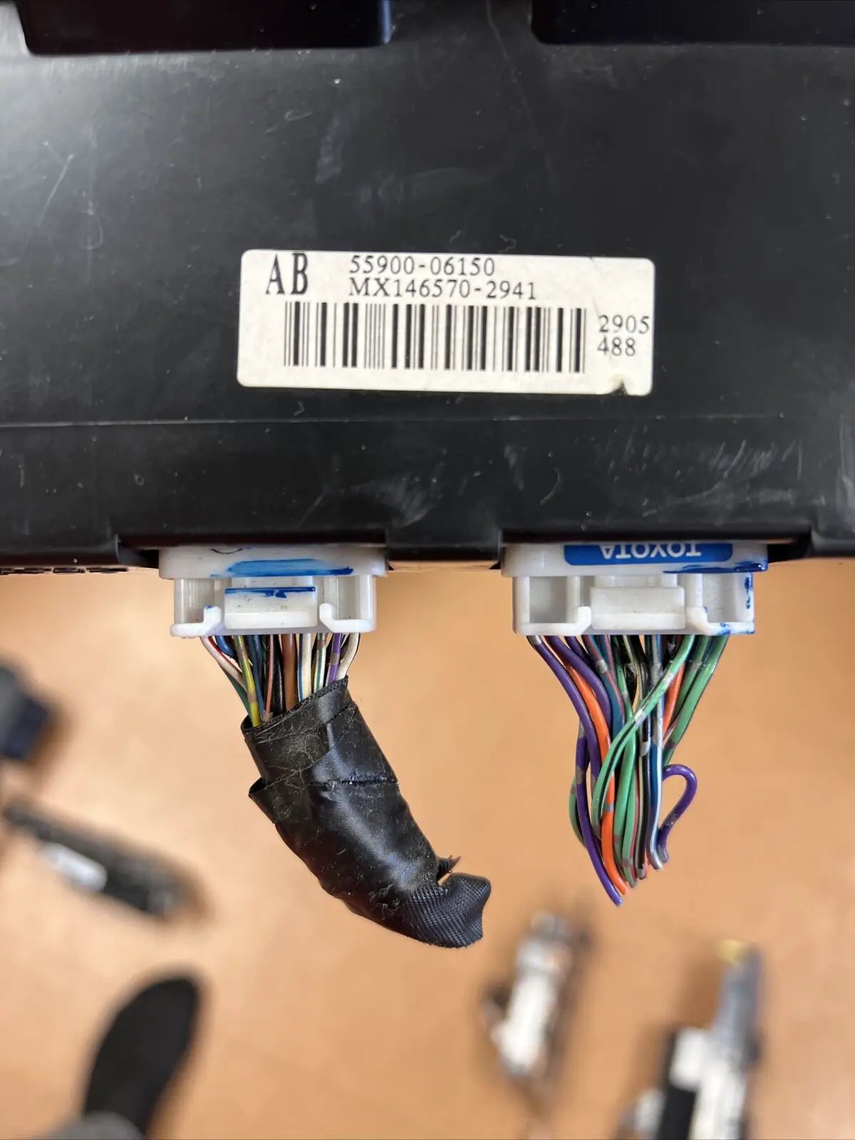 OEM 02-06 Toyota Camry Hazard Light AC Heater Temperature Climate Control Switch by Toyota