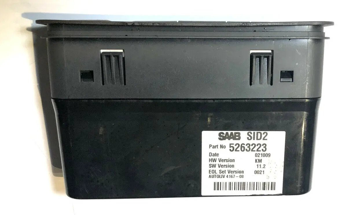 Saab 9-3 SID1 Information Display Screen LCD 5038195 OEM by Saab