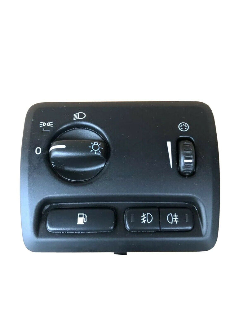 Volvo headlight dash dimmer switch 04-09 S60 V70 XC70 30739316 w/ fog lights blk