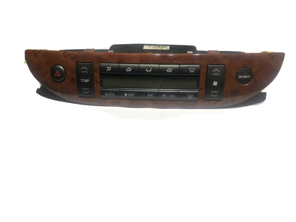 Toyota Camry digital CLIMATE CONTROL auto temp AC HEAT woodgrain trim 02-06 OEM by Toyota