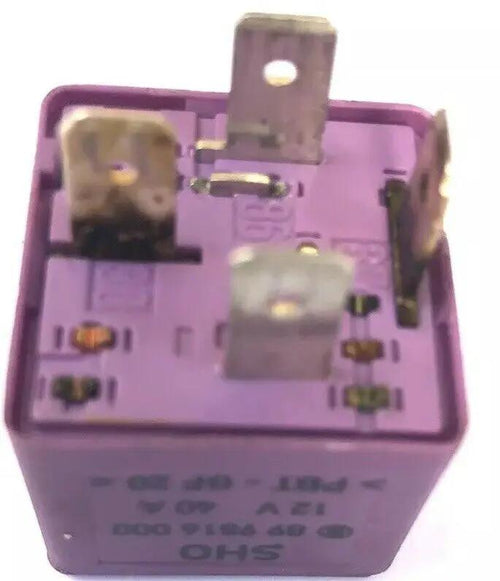 12V 4Pin # 431951253G / V23134-B52-X372 / No. 381 _TESTED RELAY_ (X2 Pcs.) VW by DALEY1DEALS,LLC.