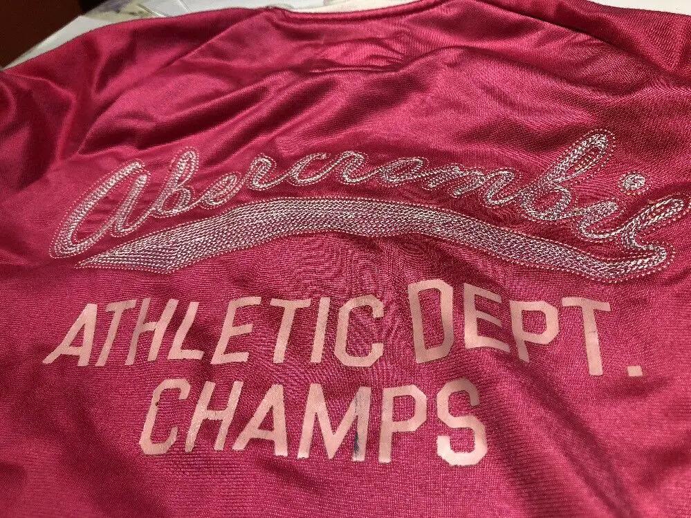 Girls Pink Jogger Abercrombie And Fitch Jacket Size Xl by Abercrombie & Fitch