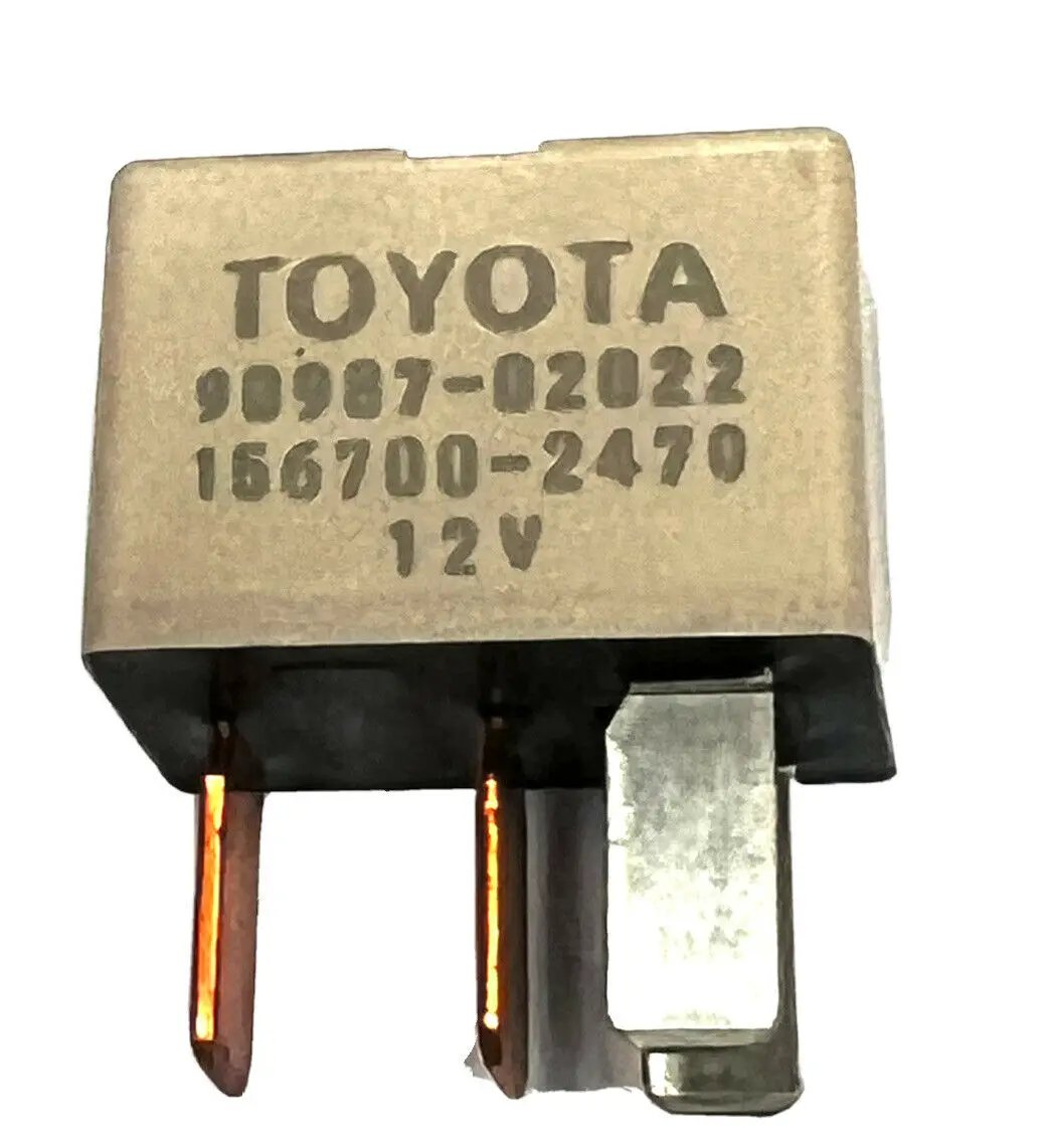 OEM original Toyota 90987-02022 tan Denso 156700-2470 relay AC clutch fan by Toyota