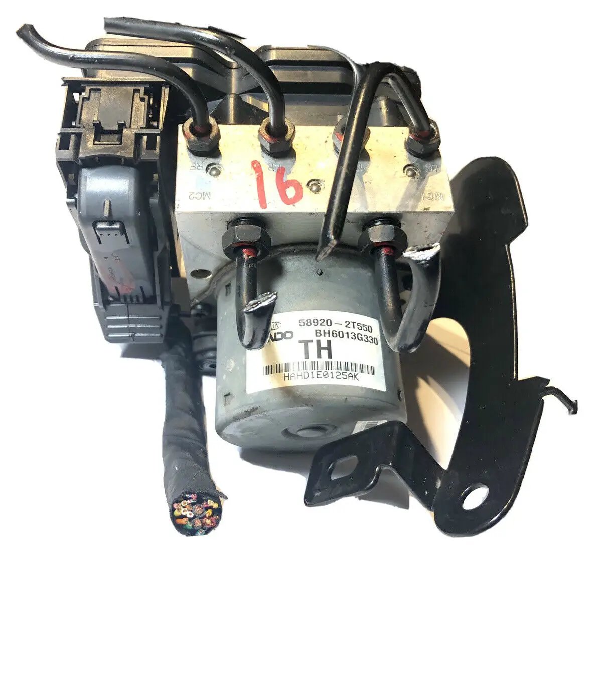 Lifhtly-USED ABS ACTUATOR PUMP ASSEMBLY KIA OPTIMA 11 12 13 58920-2T550 EX LX SX by KIA