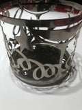 BATH & BODY WORKS: SILVER "ICED BALSAM" 3 WICK SCENTED CANDLE! by Bath & Body Works
