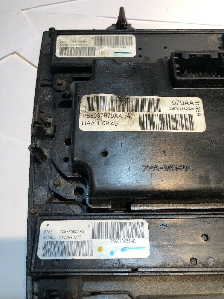 08-10 Jeep Grand Cherokee AC Heater Climate Control Module Unit OEM P55037979AA