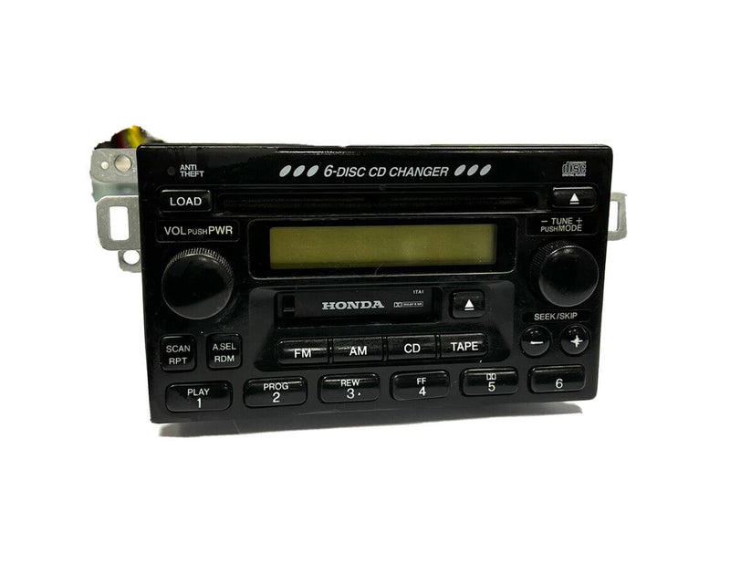 2001-2002 Honda Accord Am Fm Cd Player Radio Receiver 128110