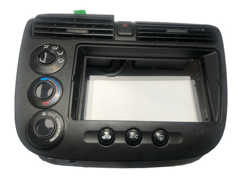 2001 2002 2003 2004 2005 05 Civic Coupe Climate Control Radio Bezel HVAC Heat OE