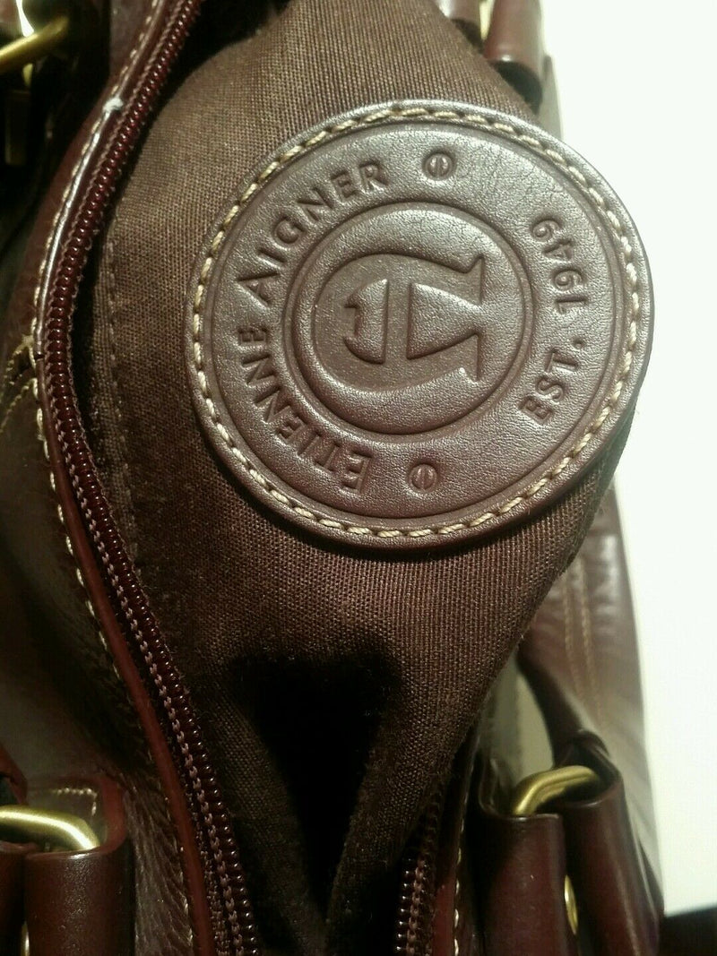 Etienne Aigner brown Leather Bag