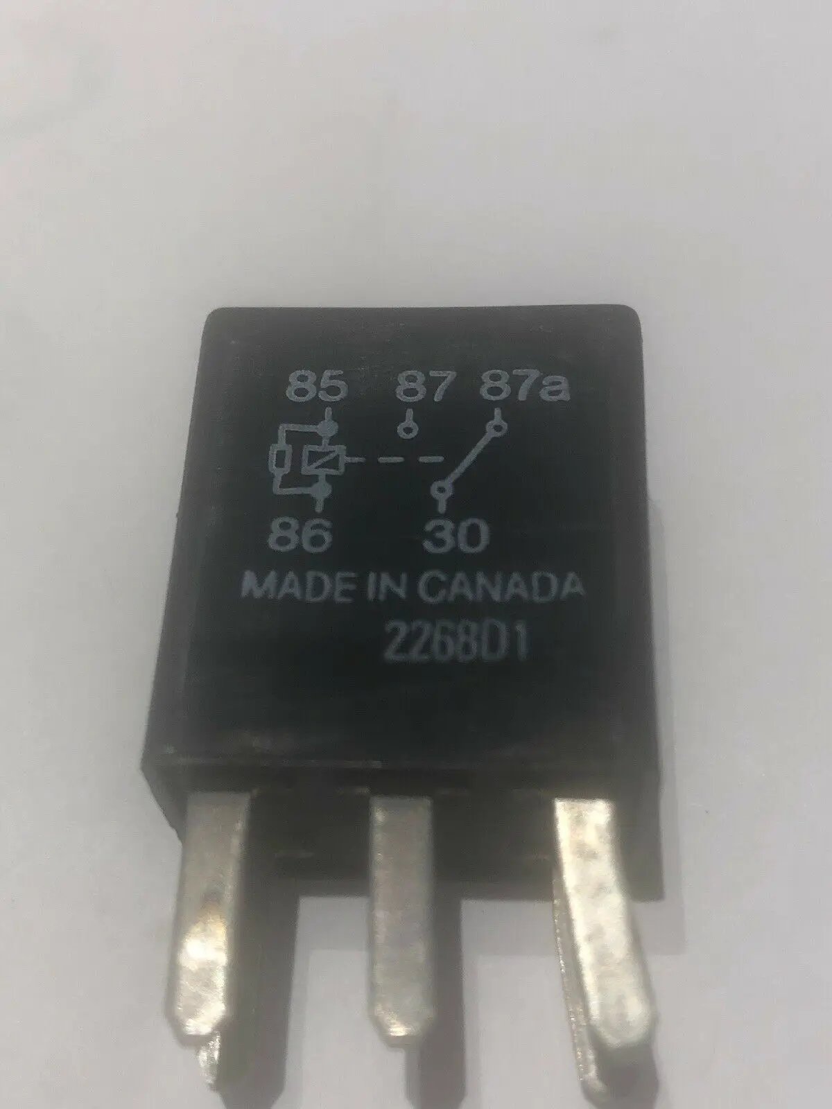 GM Omron Automotive Relay 12V 5-prong 12077866 7866 Tested #R20HL by GM / Omron