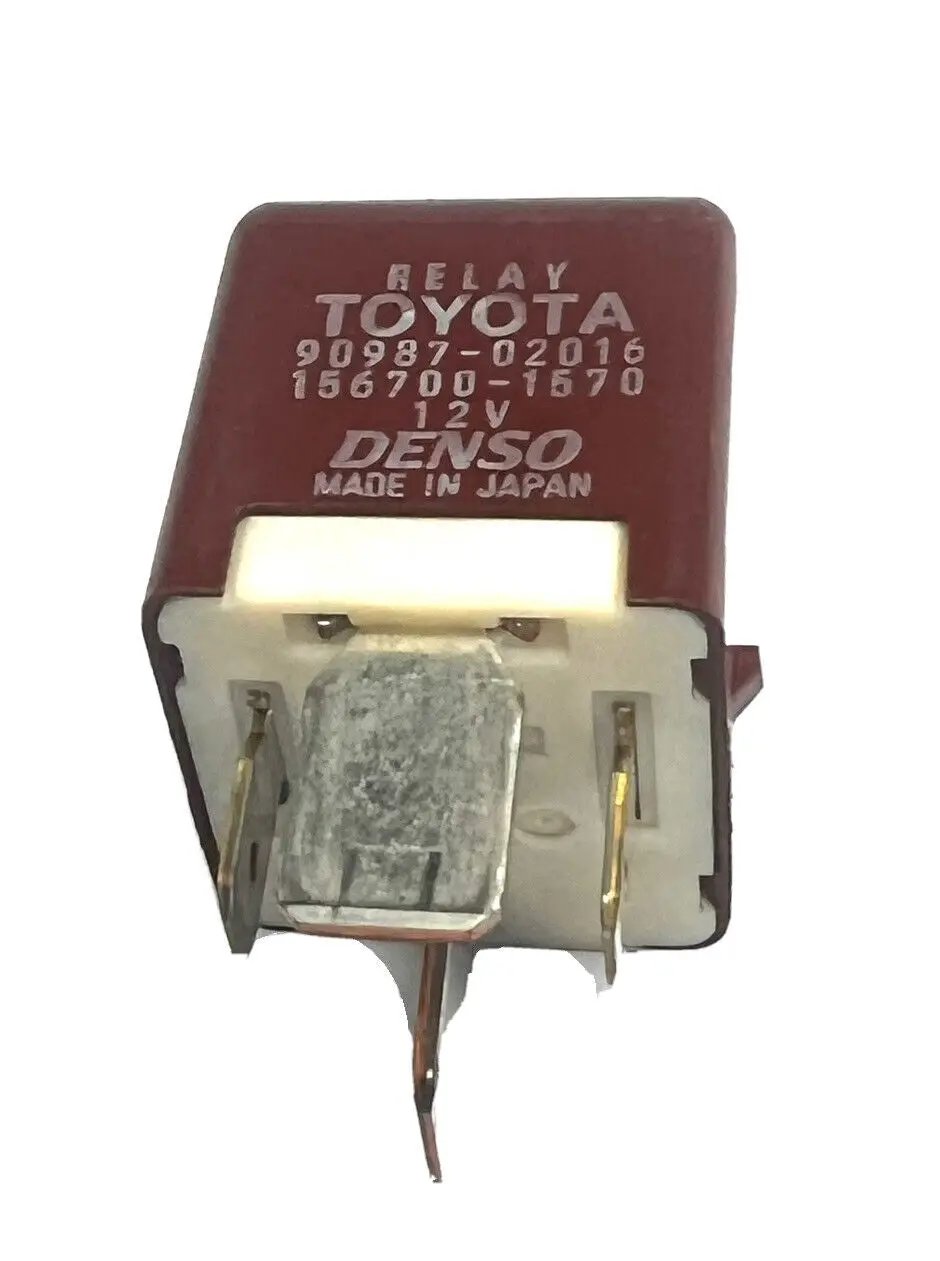 USA SELLER TOYOTA RELAY 90987-02016 DENSO TESTED 1 YEAR WARRNTY FREE SHIPPING T3 by Toyota