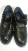 MENS GENUINE LEATHER SHOES DR. SCHOLLS BRAND MADE IN CHINA SIZE 11 BLACK