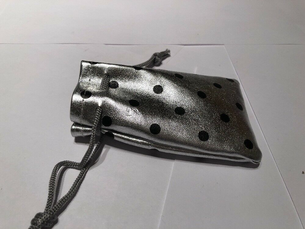 Silver Metallic Jewlrey Dustbag
