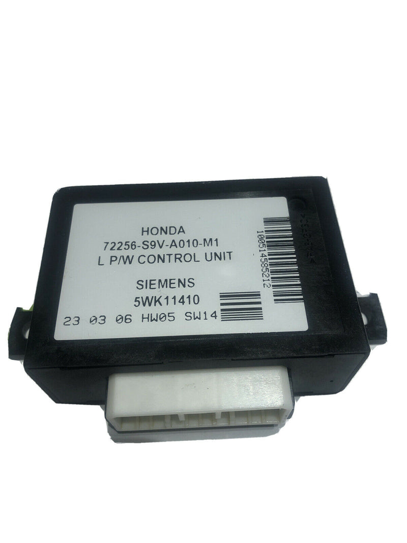 Genuine Honda Siemens 5WK11410 72256-S9V-A010-M1  Left Power Window Control Unit