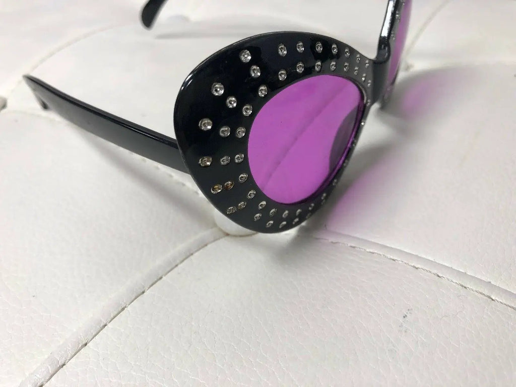 Lucky Brand D931 Women's Sunglasses Oversized Cat-Eye, Black / Purple Grad. #C73 by Unbranded
