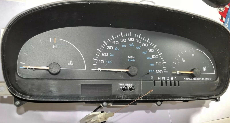 31K Premium OE 1997-00 Dodge Caravan Instrument Cluster Speedometer Tachco gas