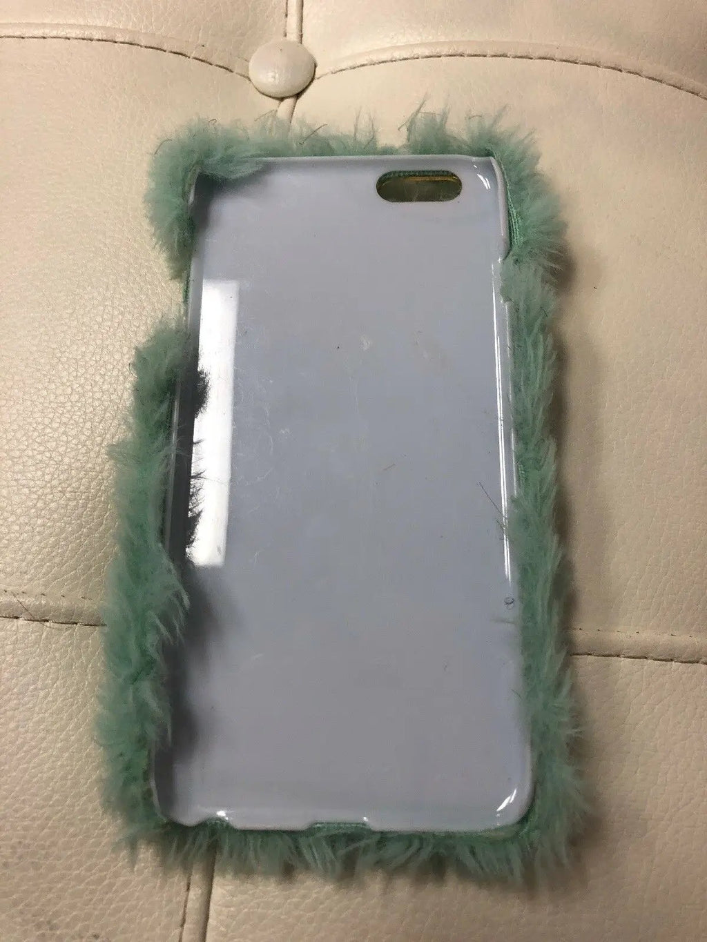 Iphone 6 Plus Fuzzy Teal Phone Case by DALEY1DEALS,LLC.