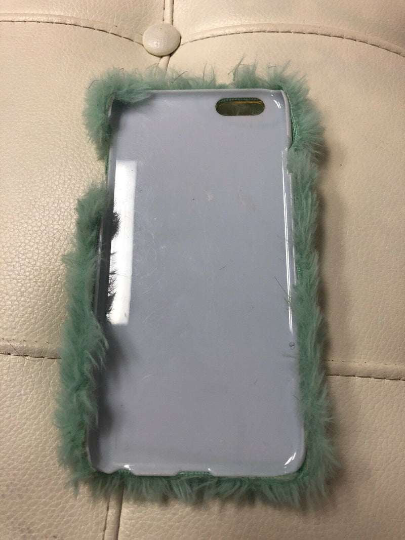 Iphone 6 Plus Fuzzy Teal Phone Case