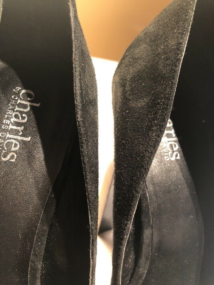 Charles by Charles David Pursuit Platform Pump Grey Suede 10