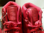 mens full leather reebok reverse volcano erupt red!Hot!