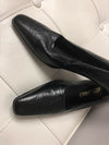 Salvatore Ferragamo   black leather pumps  Size 8.5 2A