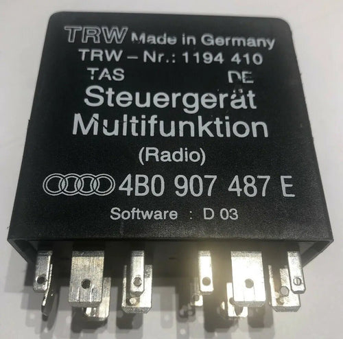 12V 18Pin # 4B0907487E / 1194410 / No. 609 _TESTED RELAY_ VW Audi Seat Skoda by DALEY1DEALS,LLC.