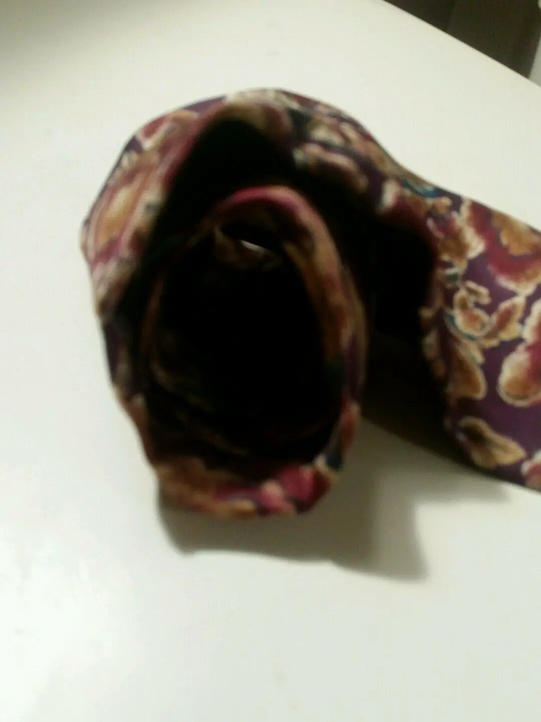 Christian Dior Monsieur Men Silk Neck Tie Multi Color Floral by Christian Dior